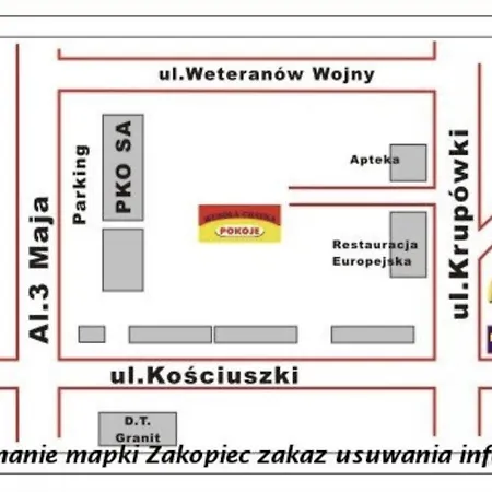 Wesola - Krupowki 37a -centrum Проживання в сім'ї Закопане